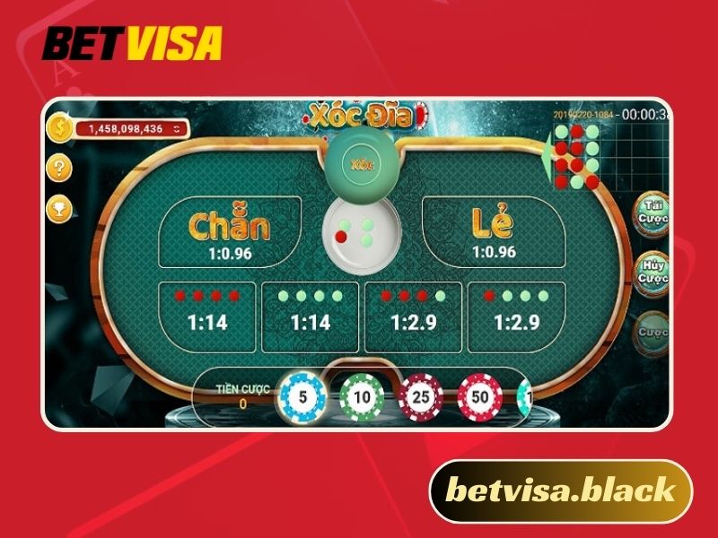Xóc đĩa Betvisa