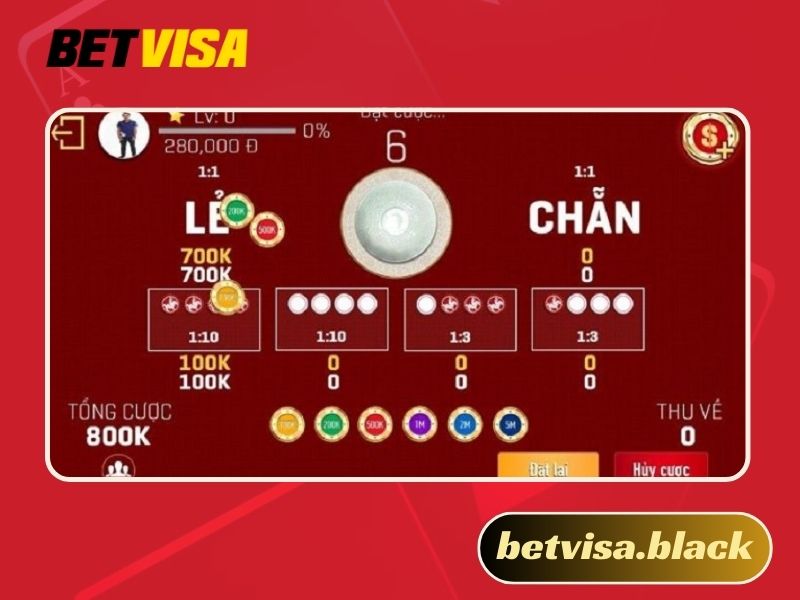 Xóc đĩa Betvisa
